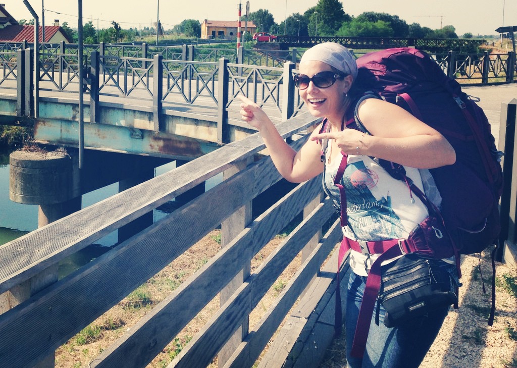 Venice Italy - Janae Kaptan backpacking with Ogun - 2013